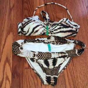 Adorable vix animal print bikini